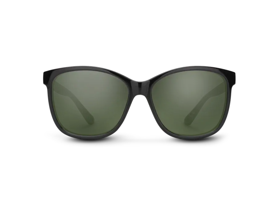 Suncloud Sashay Black Polarized Gray Green Sunglasses