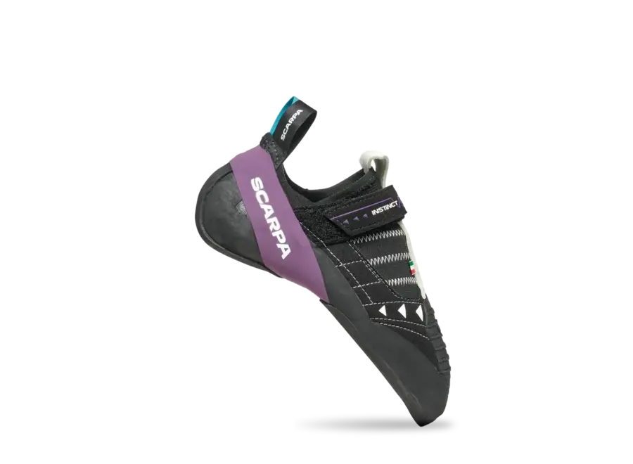 Scarpa Instinct VSR LV Rock Climbing Shoe Black/Violet