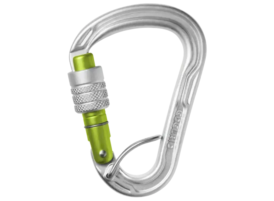 Edelrid HMS Strike Screwgate FG II Silver