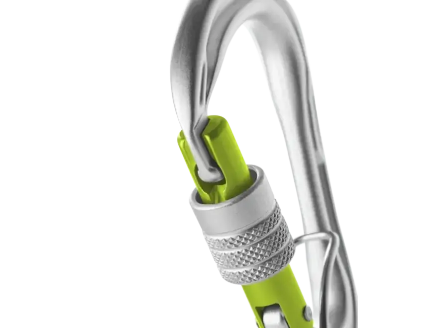 Edelrid HMS Strike Screwgate FG II Silver