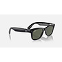 Ray-Ban Meta Wayfarer Shiny Black w/ Green Lens