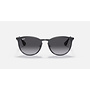 Ray-Ban Erika Metal Metallic Grey Frame Light Grey Gradient Dark Grey Lens Sunglasses