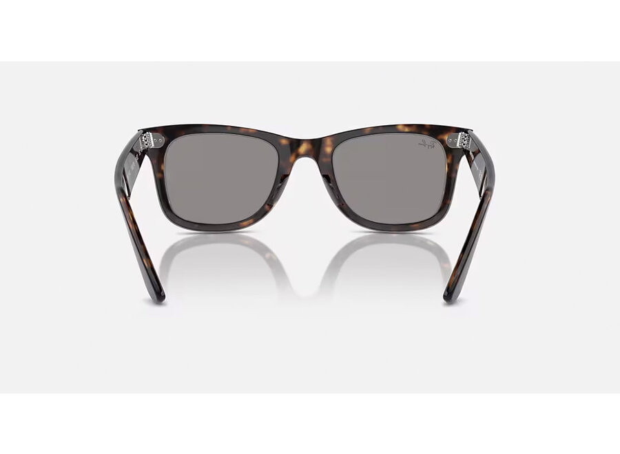 Ray-Ban Wayfarer Havana Frame Grey Lens Sunglasses