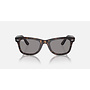 Ray-Ban Wayfarer Havana Frame Grey Lens Sunglasses