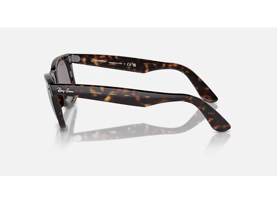 Ray-Ban Wayfarer Havana Frame Grey Lens Sunglasses
