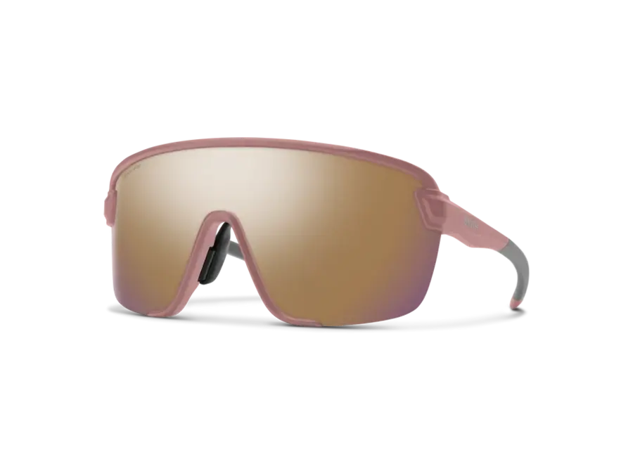 Smith Optics Bobcat Smith Optics Bobcat Matte Chalk Rose ChromaPop Rose Gold Mirror Sunglasses