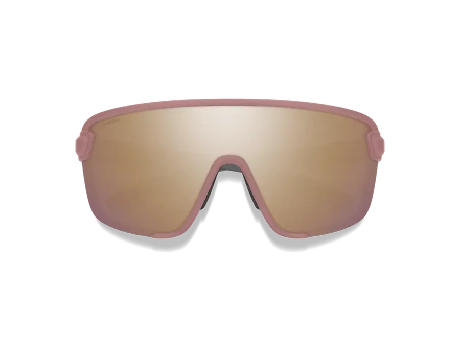 Smith Optics Bobcat Smith Optics Bobcat Matte Chalk Rose ChromaPop Rose Gold Mirror Sunglasses