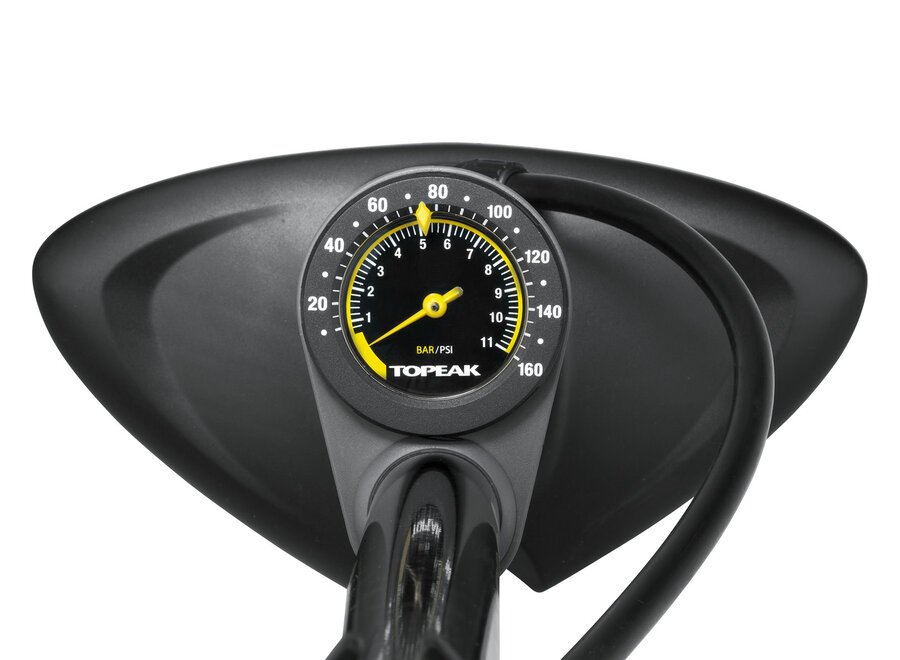 Topeak JoeBlow Max HP Floor Pump - 160psi, Black