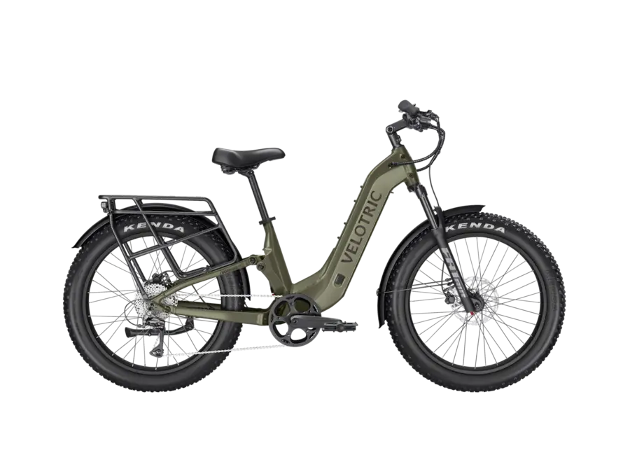 Velotric Nomad 2X Step Thru Full Suspension Fat Tire Ebike