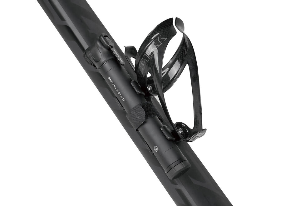 Topeak Gravel Mini Pump - 2Stage, 90psi, Black