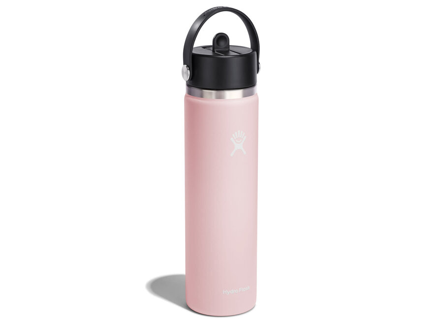 Hydro Flask Wide Mouth Bottle with Flex Straw Cap 24oz Clearance