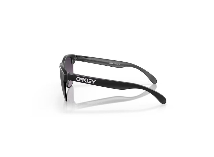 Oakley Frogskins Lite Matte Black Frame Prizm Grey Gradient