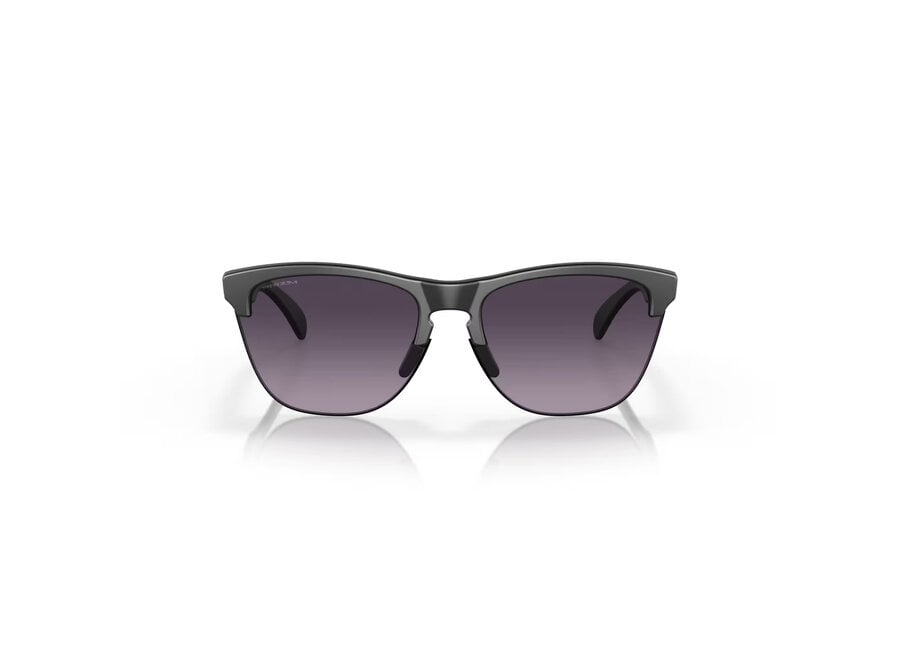 Oakley Frogskins Lite Matte Black Frame Prizm Grey Gradient