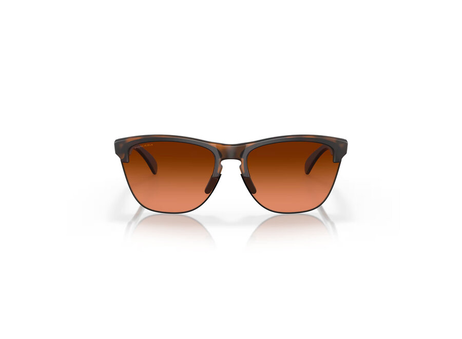 Oakley Frogskins Lite Matte Brown Tortoise Frame Prizm Brown Lenses