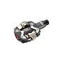 LOOK X-TRACK RACE CARBON Pedals - Dual Sided Clipless, Chromoly, 9/16", Black