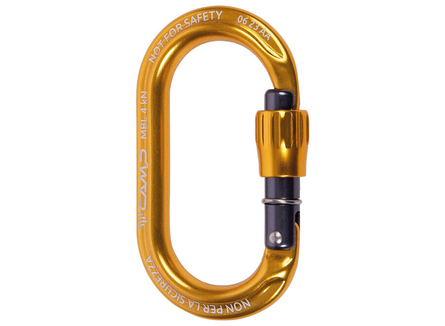 CAMP Ekto Lock Accessory Carabiner Yellow