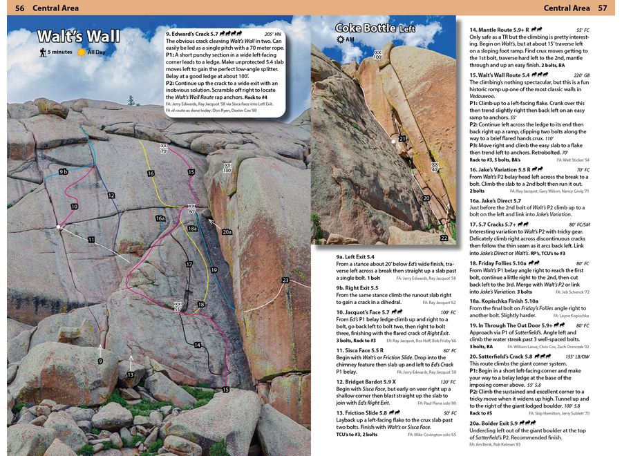 Vedauwoo Climbing a Crackonomicon Climbing Guidebook by Todd Rawls