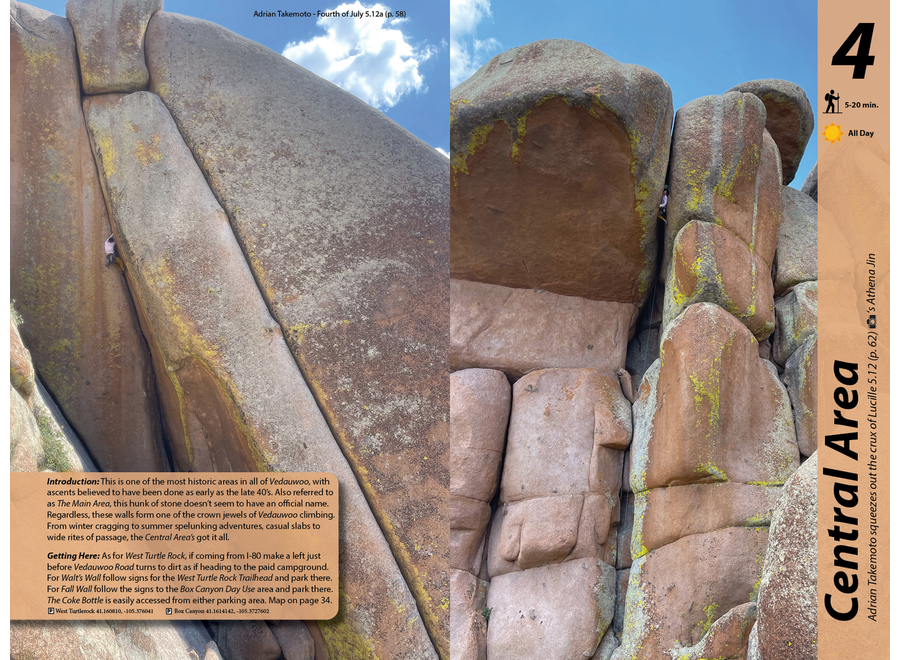 Vedauwoo Climbing a Crackonomicon Climbing Guidebook by Todd Rawls