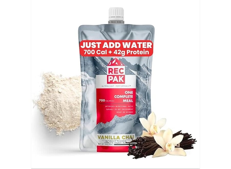 Rec Pak Ultralight Instant Complete Meal Vanilla Chai