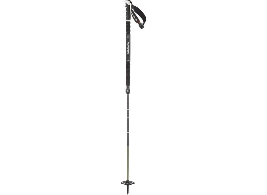 Salomon Steep Prime Vario S3 Black/White Ski Poles