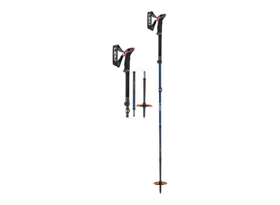 Leki Sherpa FX Carbon Ski Poles 3 Piece