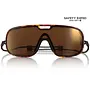 Ombraz Refugio Regular Tortoise Frame Brown with Bronze Mirror Lens Armless Sunglasses