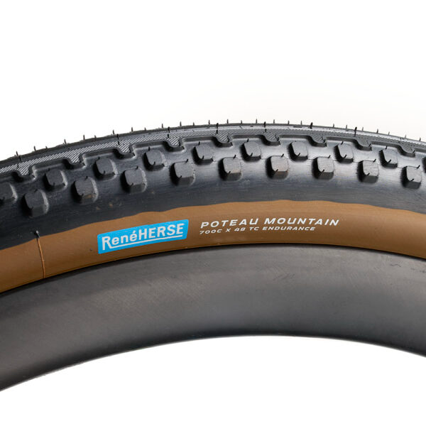 Rene Herse Poteau Mountain Endurance TC Semi Slick Gravel Tire