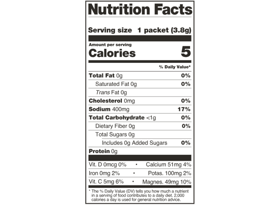 Skratch Labs Unsweetened Sports Drink Mix Single Serving Salted Margarita