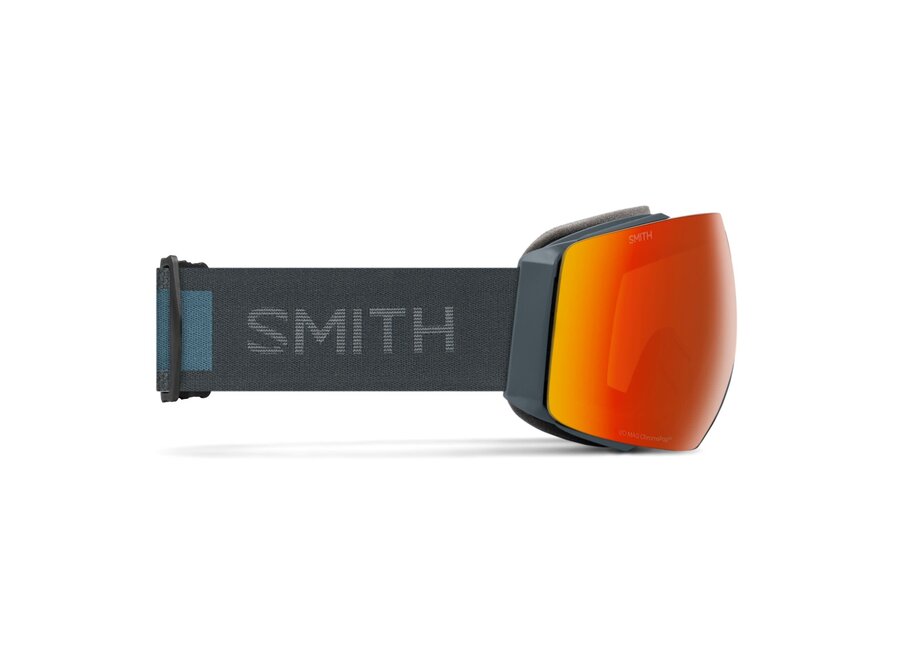 Smith I/O MAG Slate ChromaPop Everyday Red Mirror Goggles
