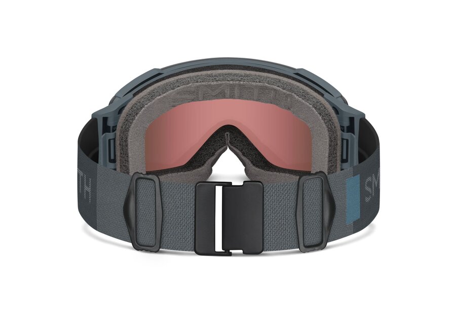 Smith I/O MAG Slate ChromaPop Everyday Red Mirror Goggles