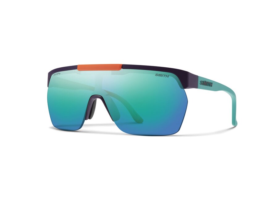 Smith XC Matte Purple / Cinder / Hi Viz / Opal ChromaPop Opal Mirror