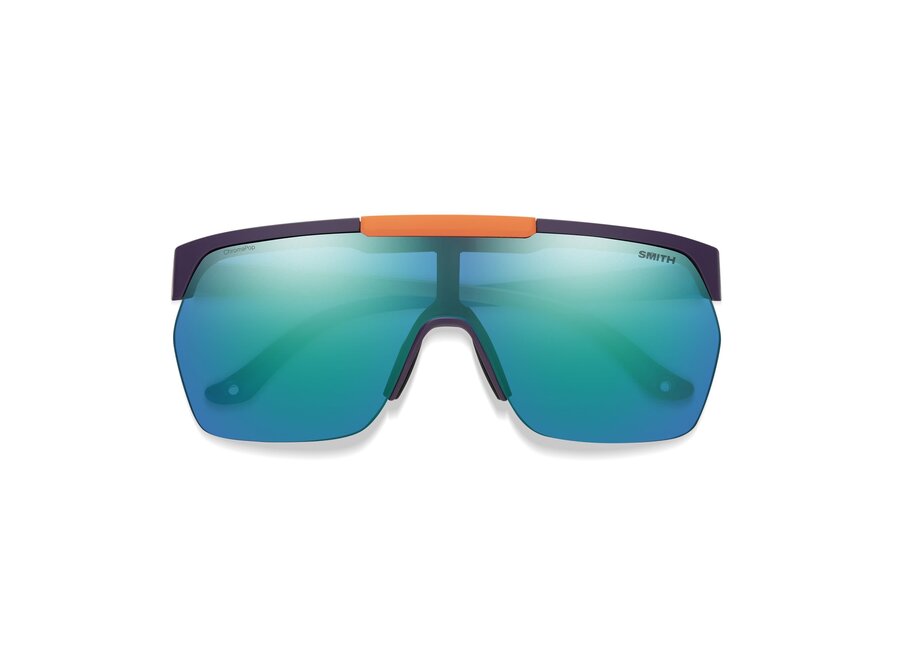 Smith XC Matte Purple / Cinder / Hi Viz / Opal ChromaPop Opal Mirror