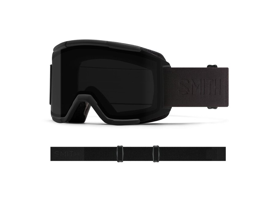Smith Squad Blackout ChromaPop Sun Black Goggles