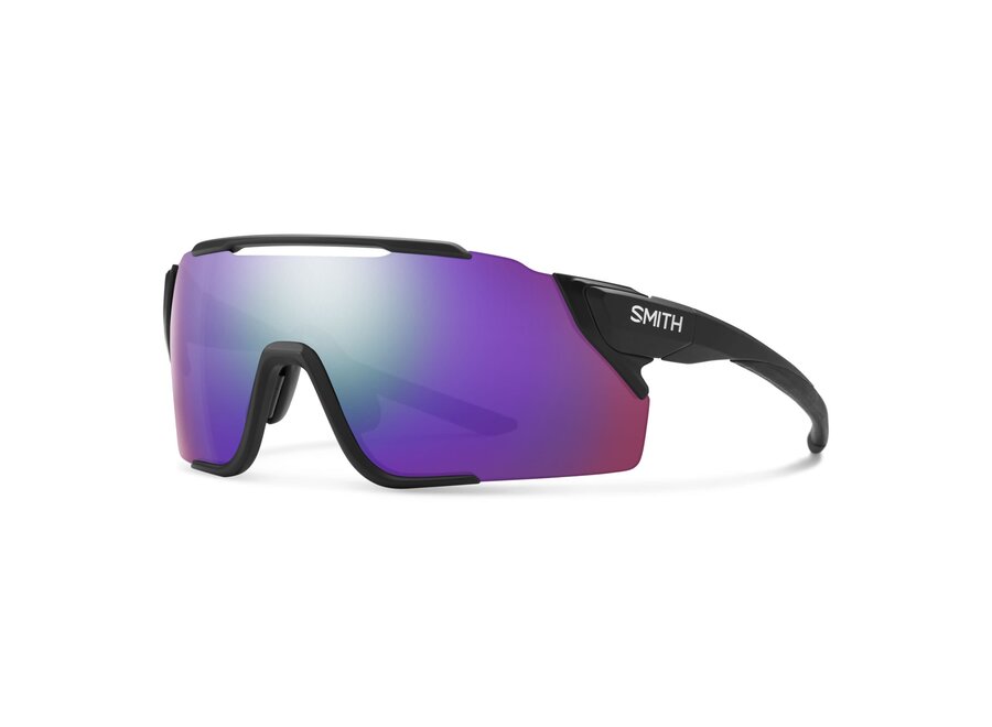 Smith Attack MTB Matte Black ChromaPop Violet Mirror