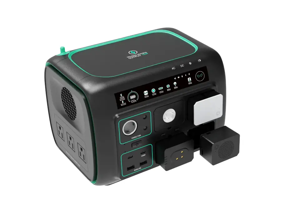 Njoynook Portable Power Station 800W Output 512WH