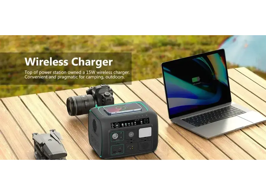 Njoynook Portable Power Station 800W Output 512WH