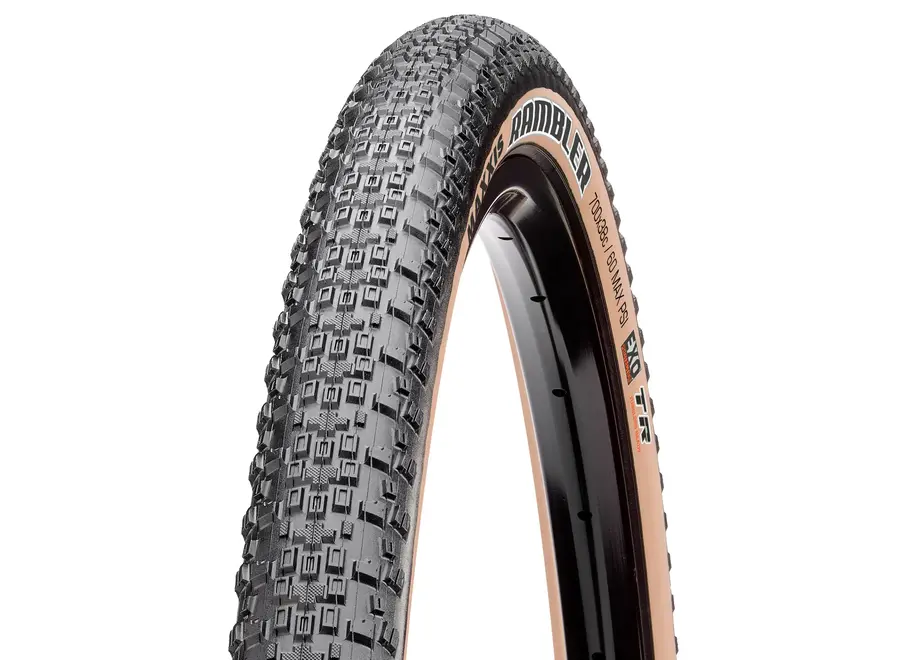 Maxxis Rambler 700x45 BK/Tan, Folding, 120, HYPR-X, EXO, TR