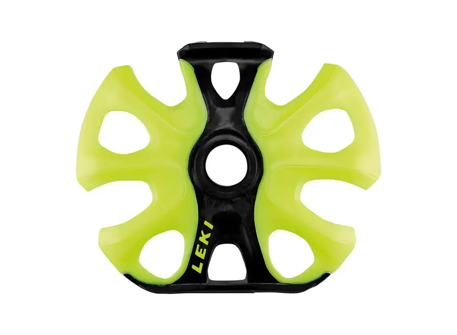 Leki Big Mountain Binding Baskets Pair Neon Yellow