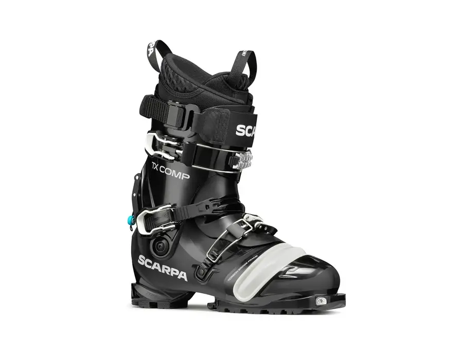 Scarpa TX Comp Telemark Ski Boot Black White