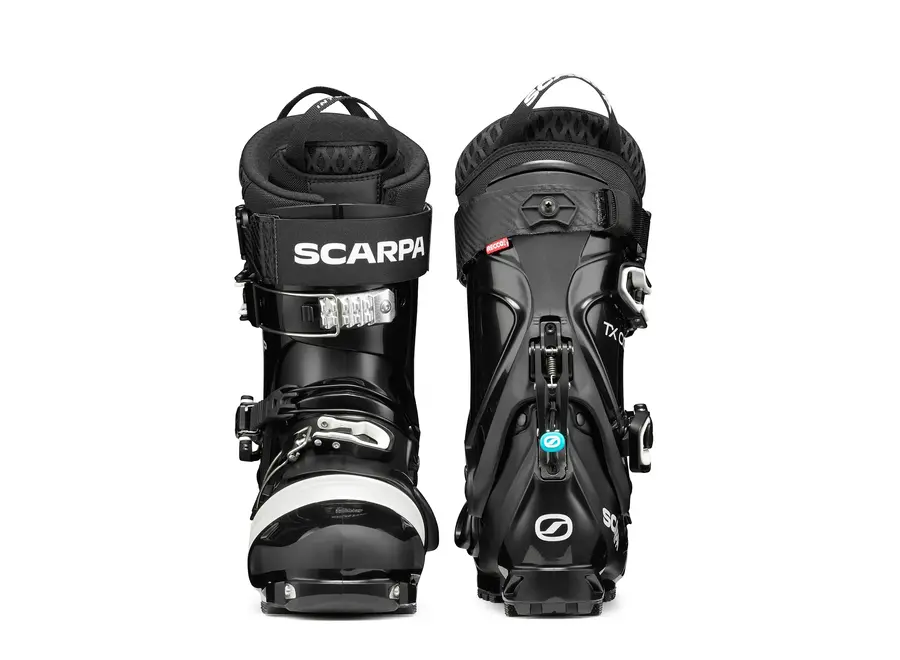 Scarpa TX Comp Telemark Ski Boot Black White