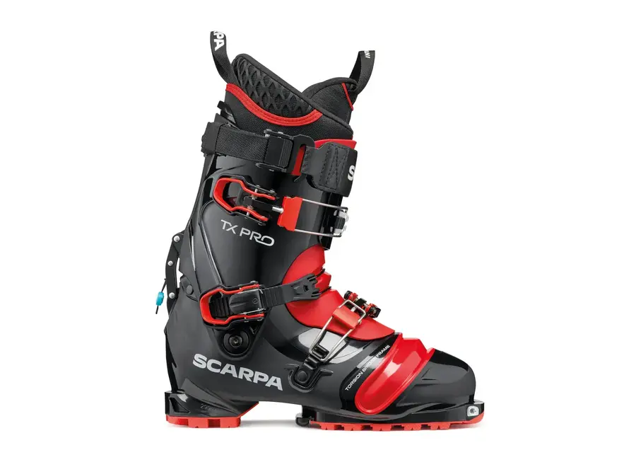 Scarpa TX Pro Telemark Ski Boot Black Red
