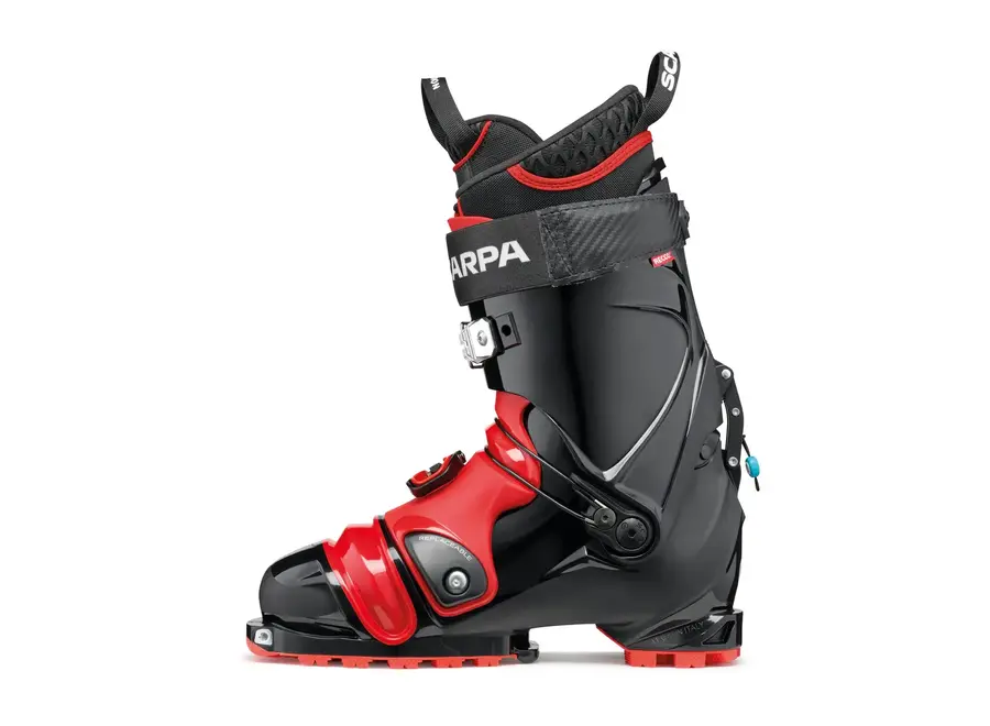 Scarpa TX Pro Telemark Ski Boot Black Red