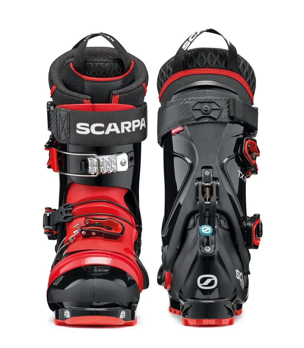 Scarpa TX Pro Telemark Ski Boot Black Red NEW F24 Model