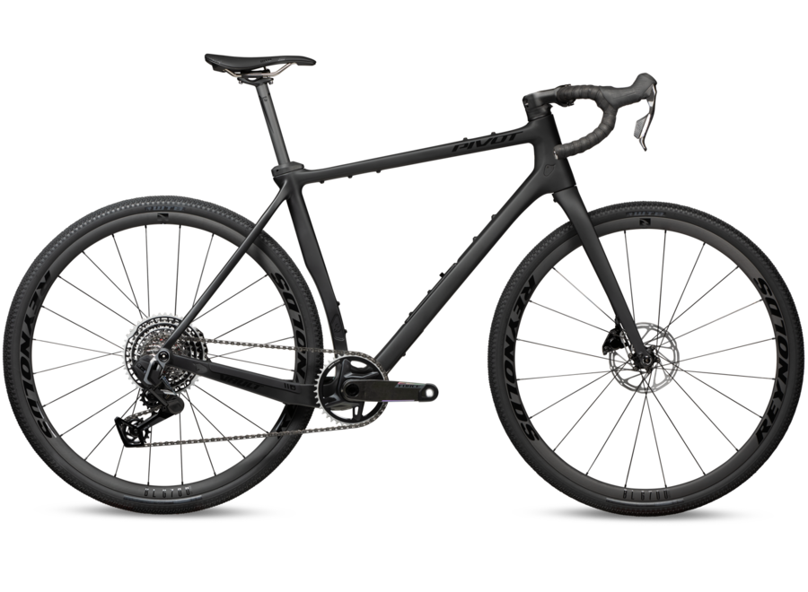 Pivot Vault Team Force XPLR AXS with Carbon Wheels Gravel Bike