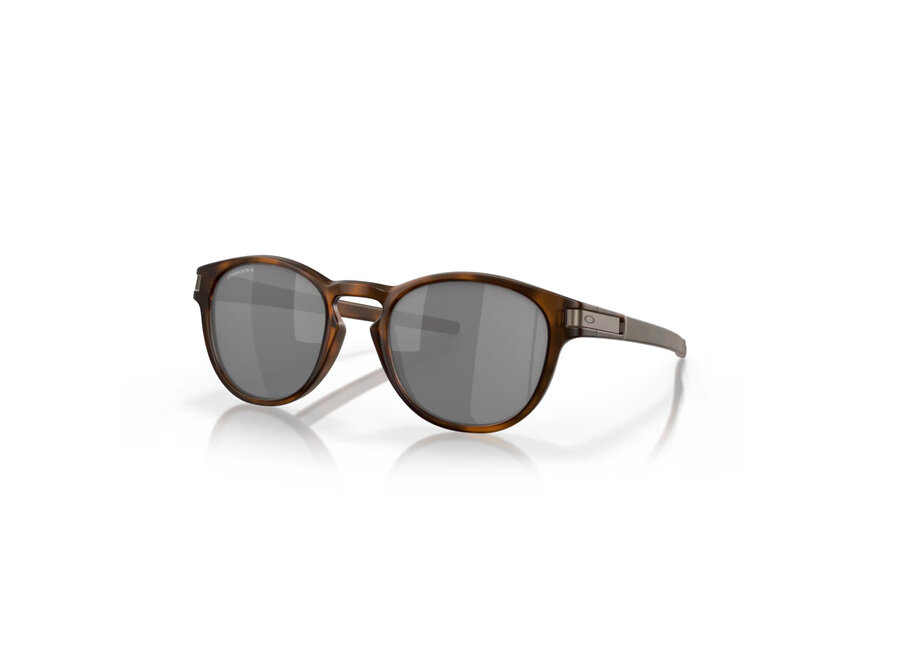 Oakley Latch Matte Brown Tortoise Frame Prizm Black Lenses