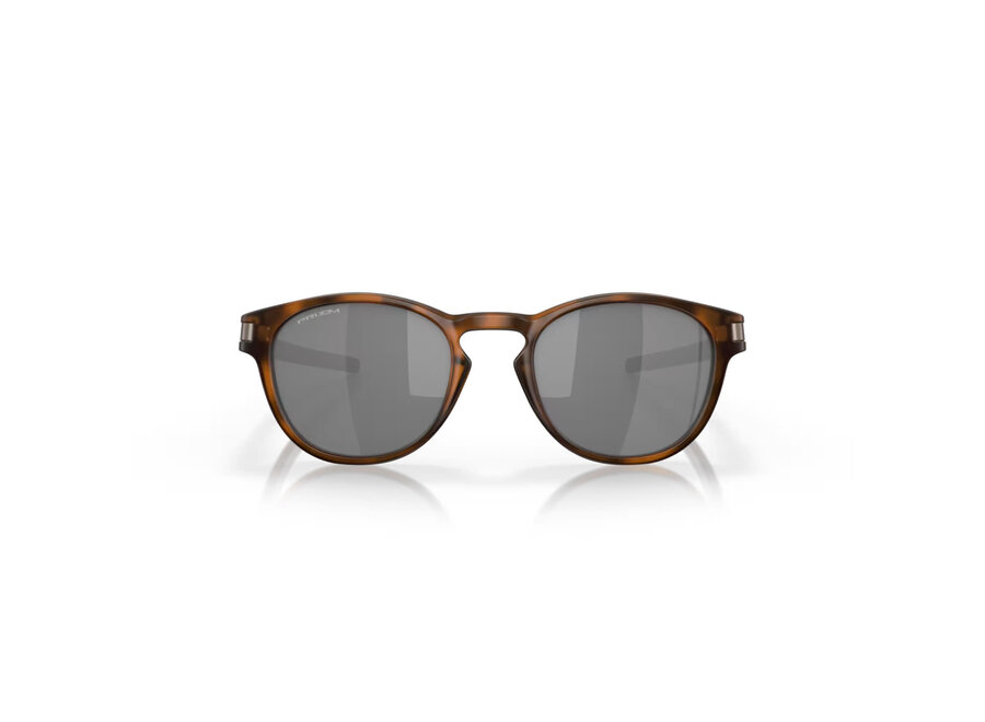 Oakley Latch Matte Brown Tortoise Frame Prizm Black Lenses