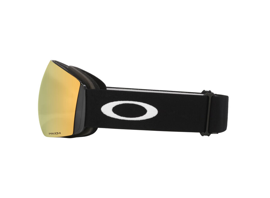 Oakley Flight Deck L Goggles Matte Black Strap Prizm 24K Lenses