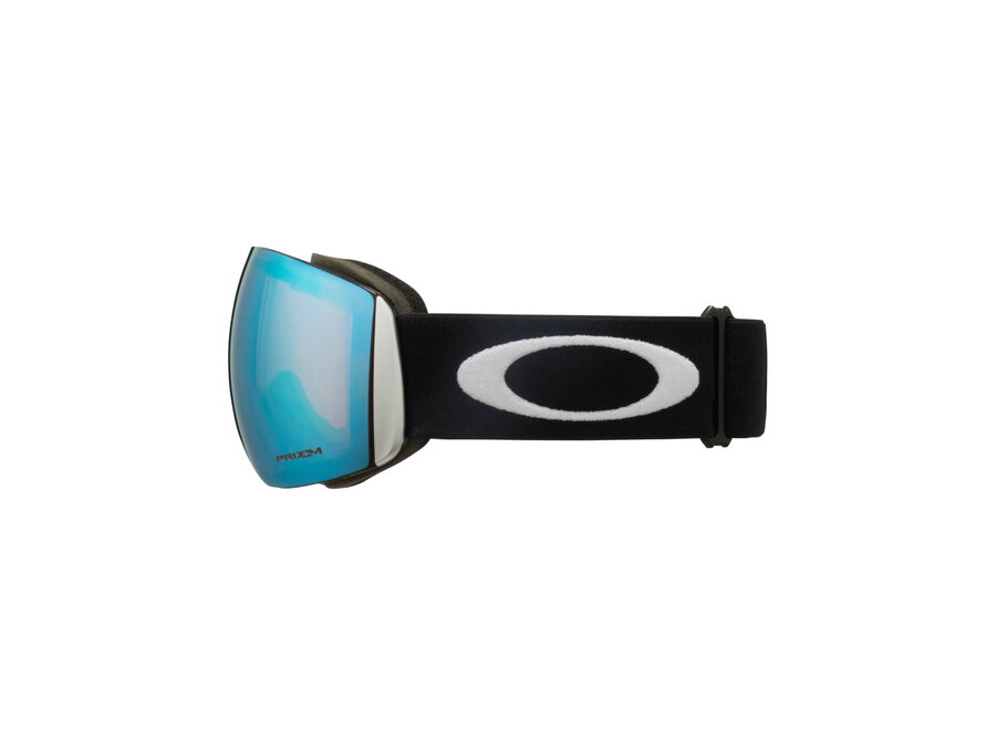 Oakley Flight Deck L Goggles Matte Black Strap Prizm Snow Sapphire Iridium Lenses