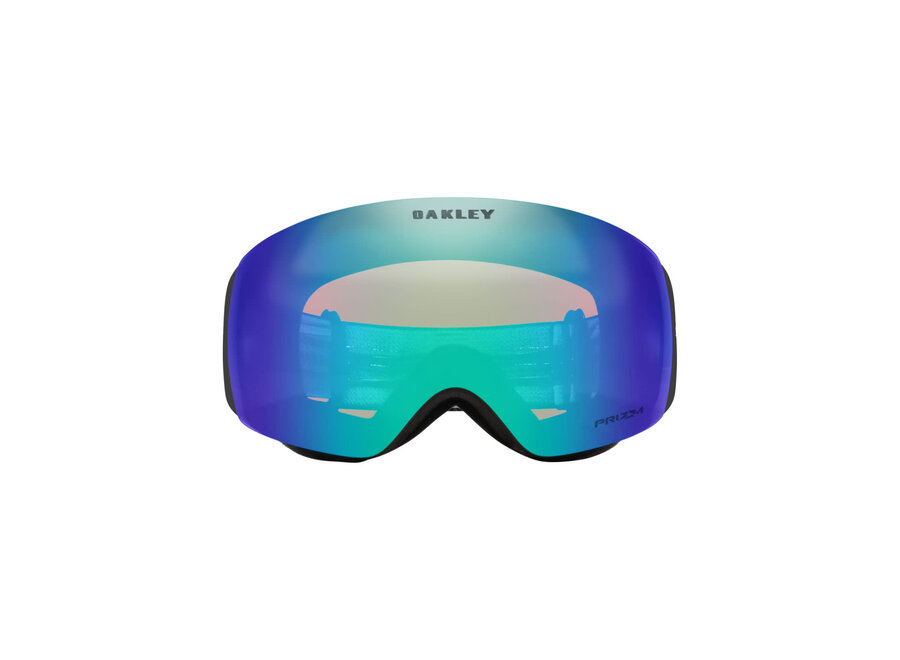Oakley Flight Deck M Goggles Matte Black Strap Prizm Snow Argon Iridium Lenses