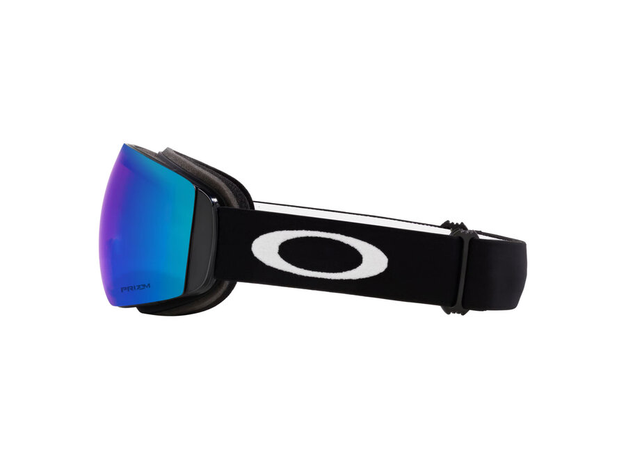 Oakley Flight Deck M Goggles Matte Black Strap Prizm Snow Argon Iridium Lenses